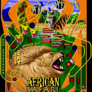 African Safari (Epic, 1993) Playfield