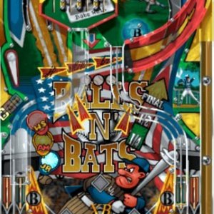 Balls 'n Bats / Absolute Pinball (21st Century, 1996) Playfield