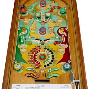 Triple Action (Genco, 1948) Playfield