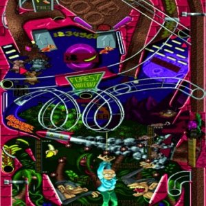 Monkey Mayhem / Extreme Pinball (EA, 1995) Playfield