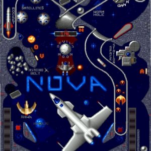 Nova / Silverball (Epic, 1993) Playfield