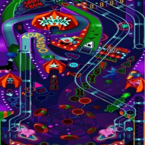 Psycho Circus / Psycho Pinball (Codemasters, 1995) Playfield