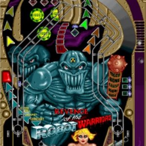 Revenge of the Robot Warriors / Pinball Dreams (21st Century, 1994) Playfield