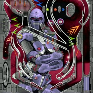 Robot / Pinball Warriors (Softkey, 1997) Playfield