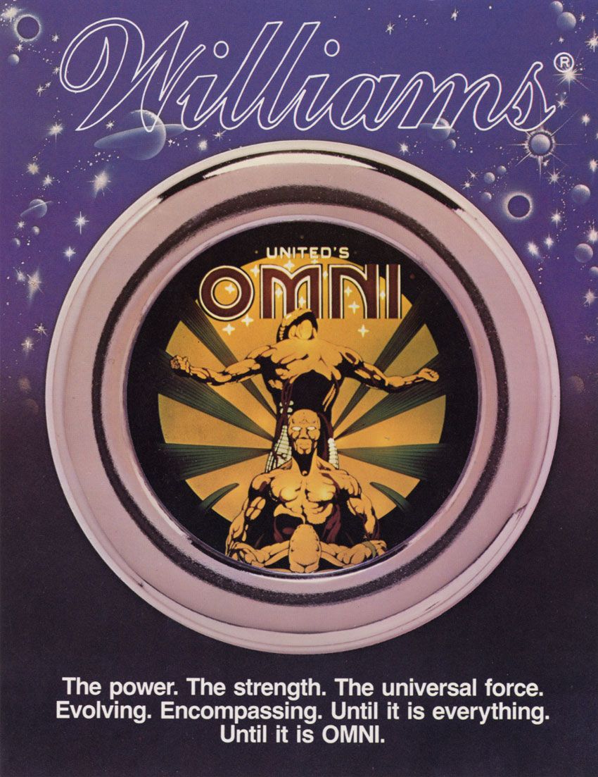 Omni (Williams, 1980) Flyer p1