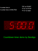 Bendigo Countdown demo