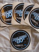 Gottlieb Star 80 Coin Door Sticker