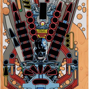 Terminator 2 (Williams, 1991) (ELC) Playfield