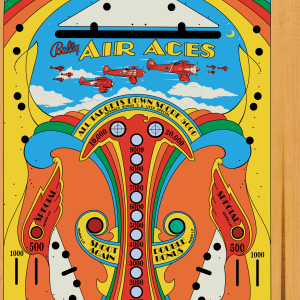 Air Aces (Bally,February, 1975) Playfield