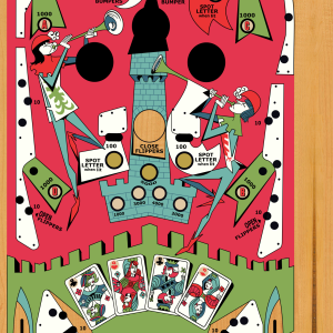 4 Queens (Bally,1970) Playfield