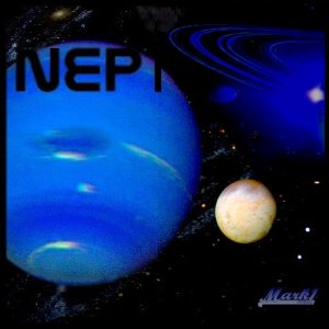 Planet Neptune (Original) Backglass