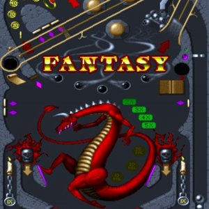 Fantasy / Silverball (Epic, 1993) Playfield