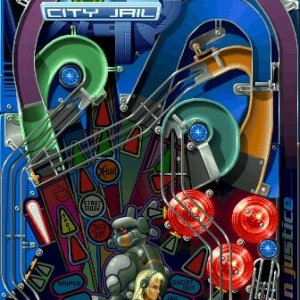 Law & Justice / Pinball Illusions (21st Century, 1995) Playfield