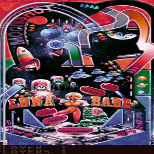 Luna Babe / Ultimate Pinball (GT Interactive, 1996) Playfield