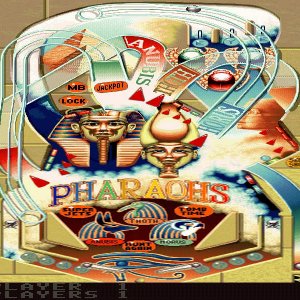 Pharaohs / Ultimate Pinball (GT Interactive, 1996) Playfield