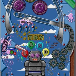 Toy Land / Pinball Builder (Spidersoft / 21st C., 1996) Playfield