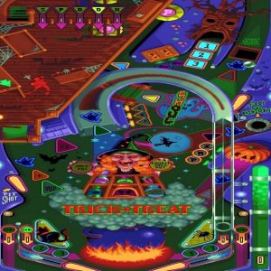 Trick or Treat / Psycho Pinball (Codemasters, 1994) Playfield