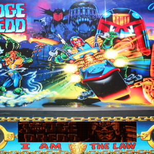 Judge Dredd (Midway, 1993) Backglass