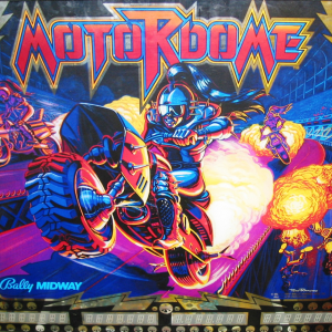 Motordome (Bally, 1976) Backglass