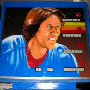 Bobby Orr Power Play (Bally, 1978) Backglass