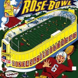 Rose-Bowl (Gottlieb, 1951) Backglass