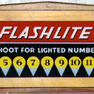 Flash Lite (Rock-ola, 1935) Backglass