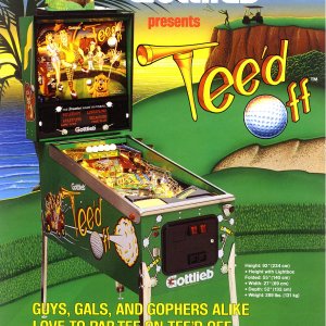Tee'd Off (Premier, 1993) Flyer (Front)