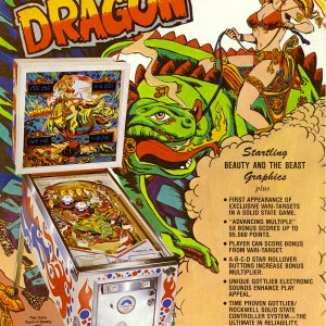Dragon (Gottlieb, 1978) Flyer (Front)