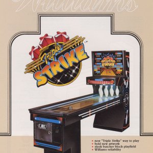 Triple Strike (Williams, 1983) Flyer p1