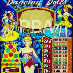 Dancing Dolls (Gottlieb, 1960) (PBA)