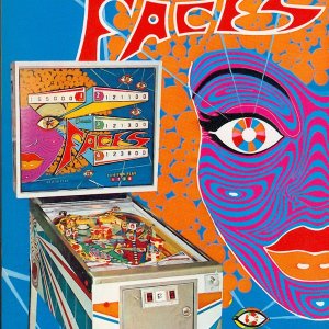 Faces (Sonic, 1976) flyer front