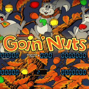 Goin' Nuts (Gottlieb, 1983)(Lit)(chucky87)