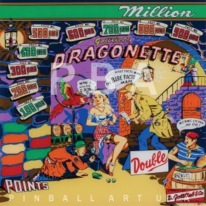 Dragonette (Gottlieb, 1954) (PBA)