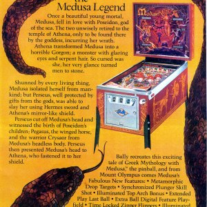 Medusa (Bally, 1981) Flyer p2