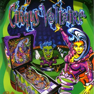 Cirqus Voltaire (Midway, 1997) Flyer (Front)