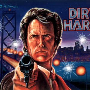 Dirty Harry (Williams, 1995) (CPR) Backglass