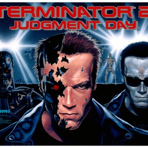 Terminator 2: Judgment Day (Williams, 1991) (CPR) Backglass