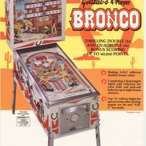 Bronco (Gottlieb, 1977) (HD)