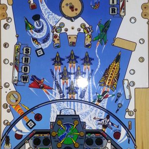 Airborne (Capcom, 1996) (Ghost) Playfield