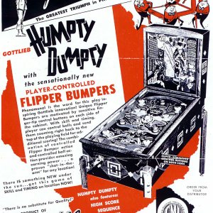 Humpty Dumpty (Gottlieb, 1947) Flyer