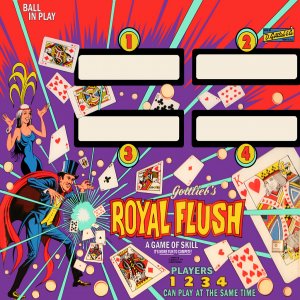 Royal Flush (Gottlieb, 1976) (JPR)