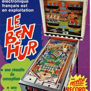 Ben Hur (Staal Society, of Saint-Ouen, France, 1977) Flyer