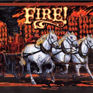 Fire! (Williams, 1987) (PBC) Backglass
