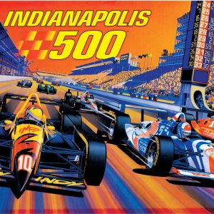 Indianapolis (Midway, 1995) (PBC) Backglass