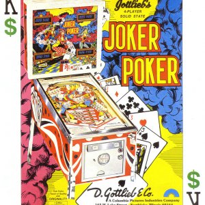 Joker Poker (Gottlieb, 1978) Flyer
