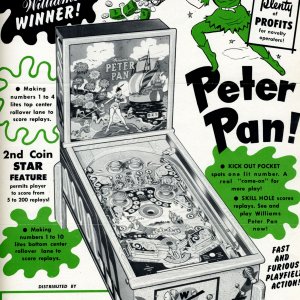 Peter Pan (Williams, 1955) Flyer