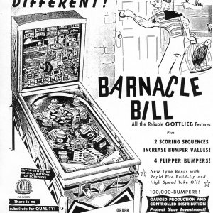 Barnacle Bill (Gottlieb, 1948) Flyer