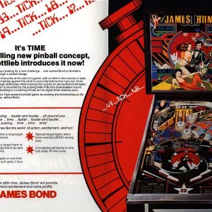 James Bond 007 (Gottlieb, 1980) FlyIn Flyer