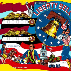 Liberty Bell (Williams, 1976) (IkeS) Backglass