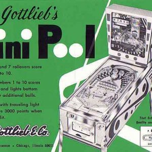 Mini Pool (Gottlieb, 1969)